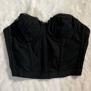 Vintage Black Bustier